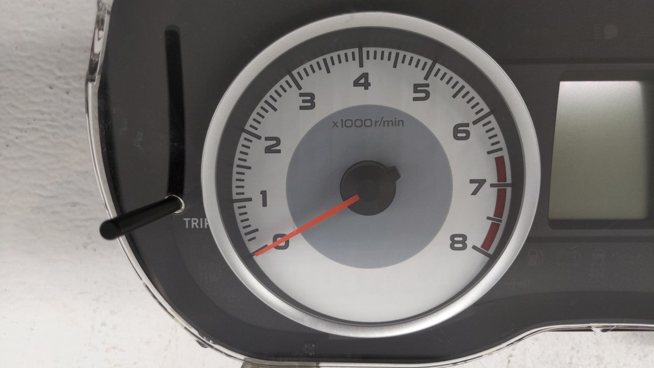 2013 Subaru Impreza Instrument Cluster Speedometer Gauges P/N:85002FJ880 Fits OEM Used Auto Parts - Oemusedautoparts1.com