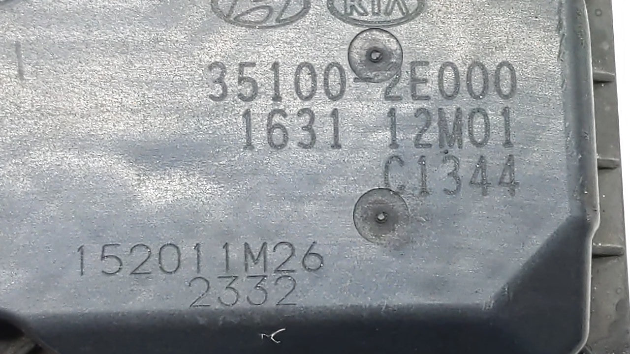 2011-2018 Hyundai Elantra Throttle Body P/N:35100-2E000 Fits 2011 2012 2013 2014 2015 2016 2017 2018 2019 OEM Used Auto Parts - Oemusedautoparts1.com