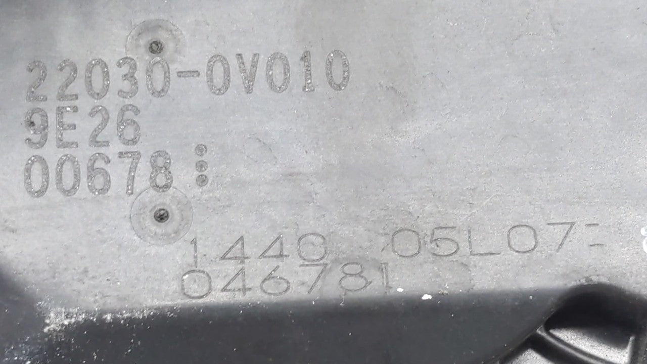 2010-2017 Toyota Camry Throttle Body P/N:22030-0V010 Fits 2009 2010 2011 2012 2013 2014 2015 2016 2017 2018 2019 OEM Used Auto Parts - Oemusedautoparts1.com