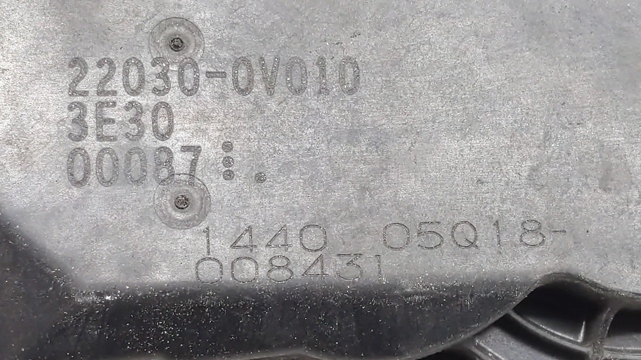2010-2017 Toyota Camry Throttle Body P/N:22030-0V010 22030-36010 Fits 2009 2010 2011 2012 2013 2014 2015 2016 2017 2018 2019 OEM Used Auto Parts - Oemusedautoparts1.com