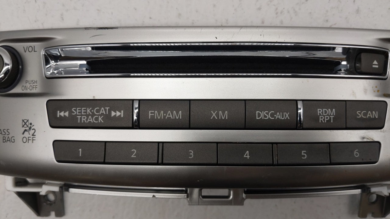 2013-2013 Infiniti Jx35 Radio Control Panel - Oemusedautoparts1.com