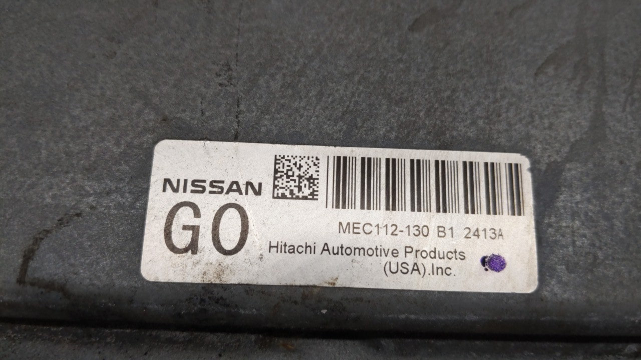 2011-2013 Nissan Altima PCM Engine Computer ECU ECM PCU OEM P/N:MEC114-100 MEC112-130 B1 Fits 2011 2012 2013 OEM Used Auto Parts - Oemusedautoparts1.com