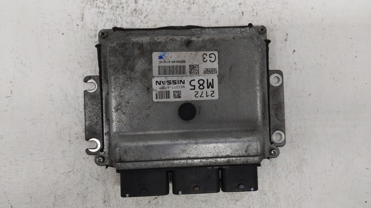 2013-2015 Nissan Sentra PCM Engine Computer ECU ECM PCU OEM P/N:BEM404-300 A1 NEC001-666 Fits 2013 2014 2015 OEM Used Auto Parts - Oemusedautoparts1.com