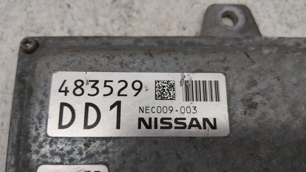 2014 Nissan Maxima PCM Engine Computer ECU ECM PCU OEM P/N:NEC009-003 A1H-3MD Fits OEM Used Auto Parts - Oemusedautoparts1.com