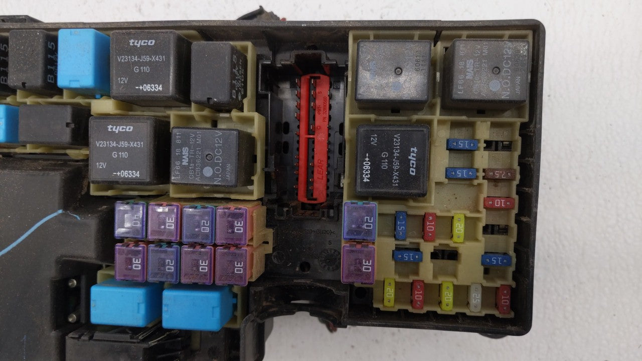 2007-2009 Mazda Cx-7 Fusebox Fuse Box Panel Relay Module P/N:EG21-66767 518818109 Fits 2007 2008 2009 OEM Used Auto Parts - Oemusedautoparts1.com