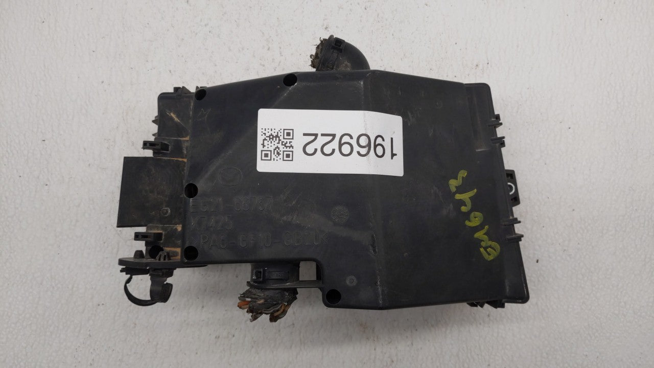 2007-2009 Mazda Cx-7 Fusebox Fuse Box Panel Relay Module P/N:EG21-66767 518818109 Fits 2007 2008 2009 OEM Used Auto Parts - Oemusedautoparts1.com