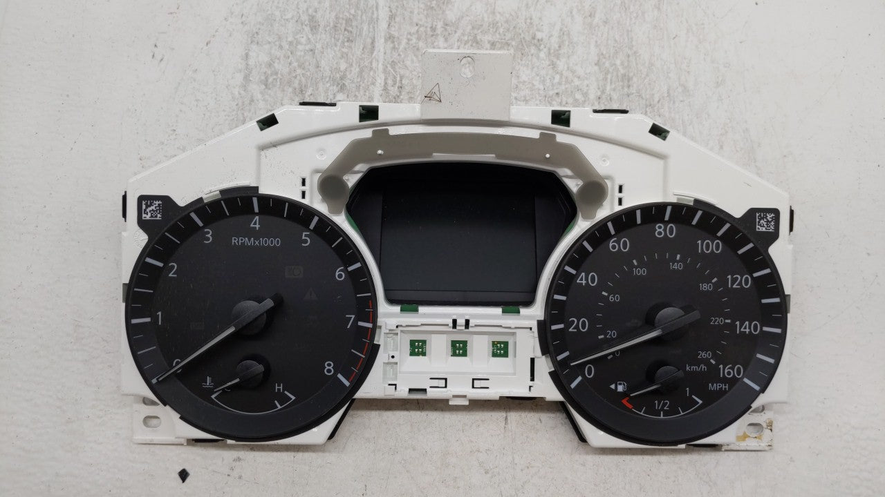 2016-2017 Nissan Altima Instrument Cluster Speedometer Gauges P/N:24810 9HS8B 24810 9HS8A Fits 2016 2017 OEM Used Auto Parts - Oemusedautoparts1.com