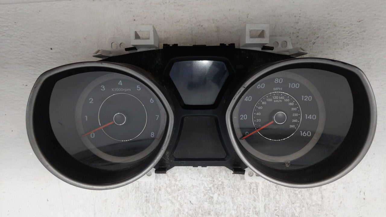 2012 Hyundai Elantra Instrument Cluster Speedometer Gauges P/N:94001-3X270 Fits OEM Used Auto Parts - Oemusedautoparts1.com
