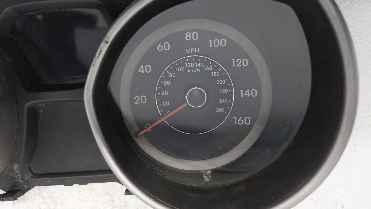 2012 Hyundai Elantra Instrument Cluster Speedometer Gauges P/N:94001-3X270 Fits OEM Used Auto Parts - Oemusedautoparts1.com