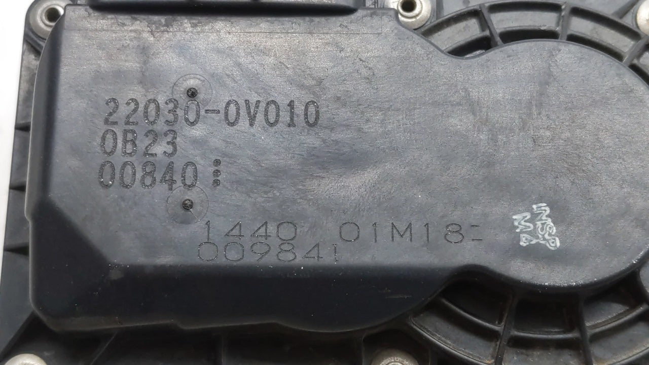 2010-2017 Toyota Camry Throttle Body P/N:22030-0V010 22030-36010 Fits 2009 2010 2011 2012 2013 2014 2015 2016 2017 2018 2019 OEM Used Auto Parts - Oemusedautoparts1.com