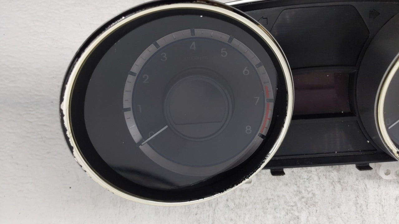 2012 Hyundai Sonata Instrument Cluster Speedometer Gauges P/N:94001-3Q014 94011-3Q010 Fits OEM Used Auto Parts - Oemusedautoparts1.com