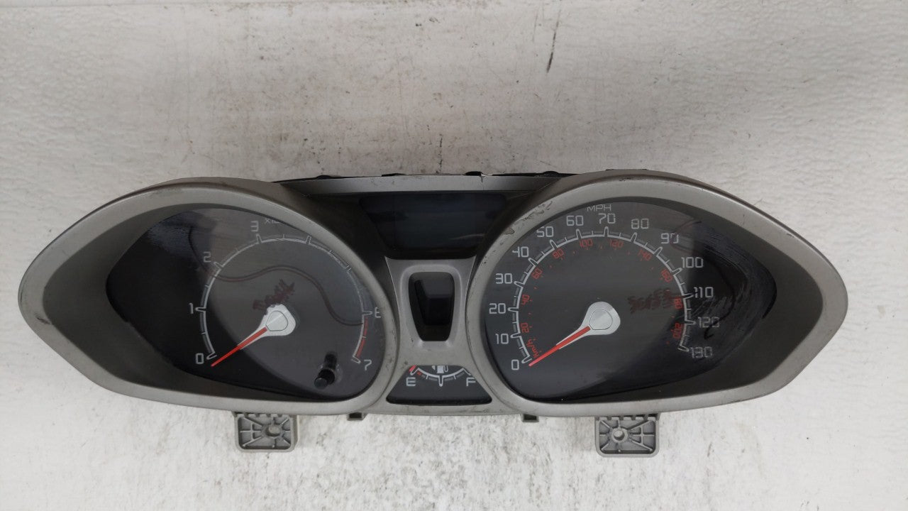 2013 Ford Fiesta Instrument Cluster Speedometer Gauges Fits OEM Used Auto Parts - Oemusedautoparts1.com