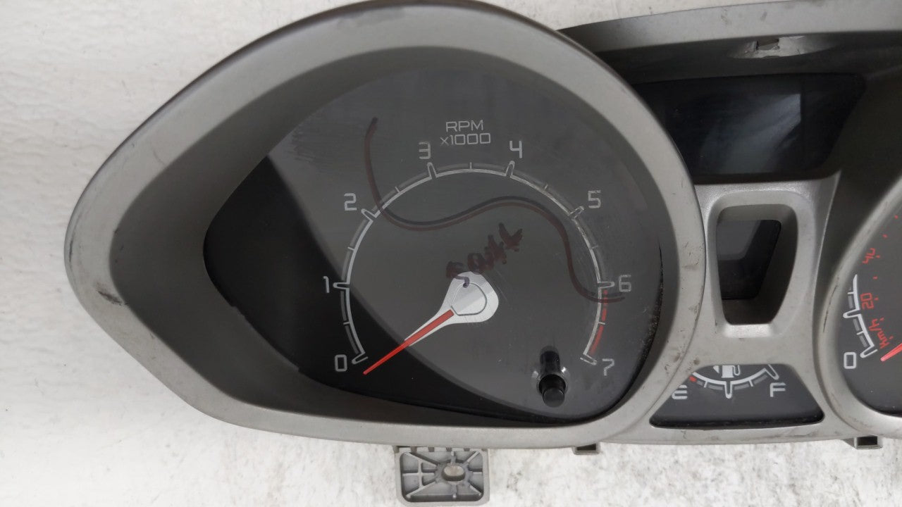 2013 Ford Fiesta Instrument Cluster Speedometer Gauges Fits OEM Used Auto Parts - Oemusedautoparts1.com