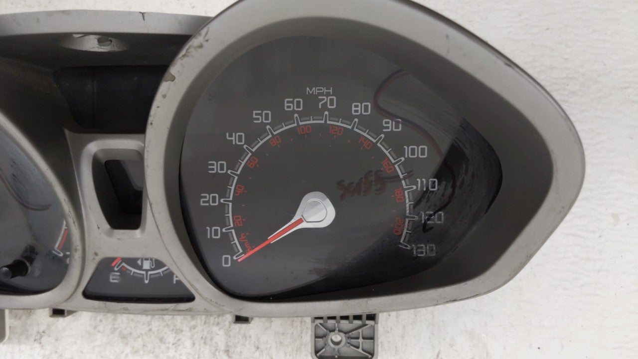 2013 Ford Fiesta Instrument Cluster Speedometer Gauges Fits OEM Used Auto Parts - Oemusedautoparts1.com