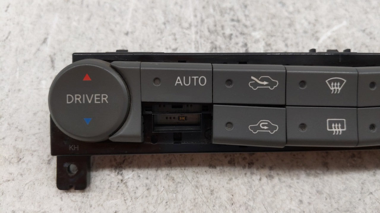 2004-2006 Nissan Maxima Climate Control Module Temperature AC/Heater Replacement P/N:27500 7Y010 27500 7Y000 Fits 2004 2005 2006 OEM Used Auto Parts - Oemusedautoparts1.com