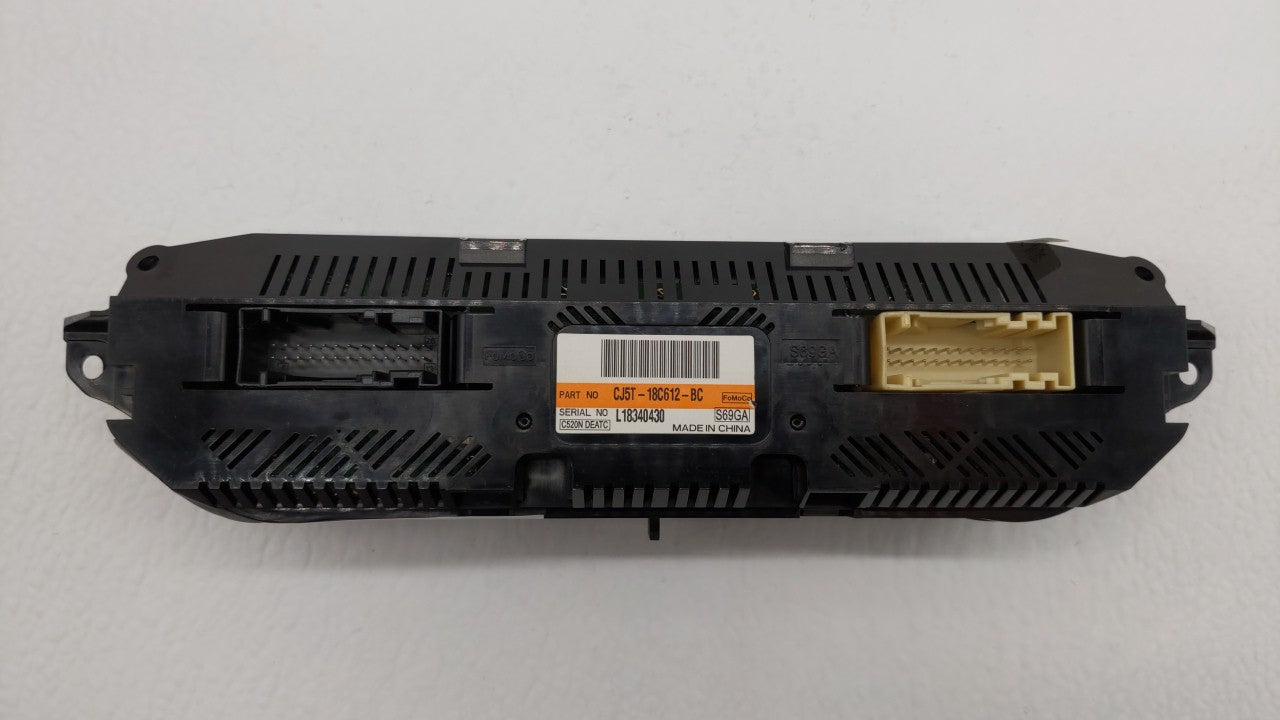 2013-2015 Ford Escape Climate Control Module Temperature AC/Heater Replacement P/N:CJ5T-18C612-BA CJ5T-18C612-BC Fits OEM Used Auto Parts - Oemusedautoparts1.com