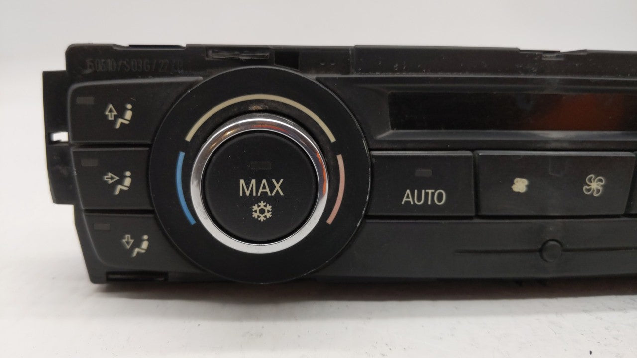 2011-2013 Bmw 335i Climate Control Module Temperature AC/Heater Replacement P/N:9221855 6411 9250396 Fits 2011 2012 2013 OEM Used Auto Parts - Oemusedautoparts1.com
