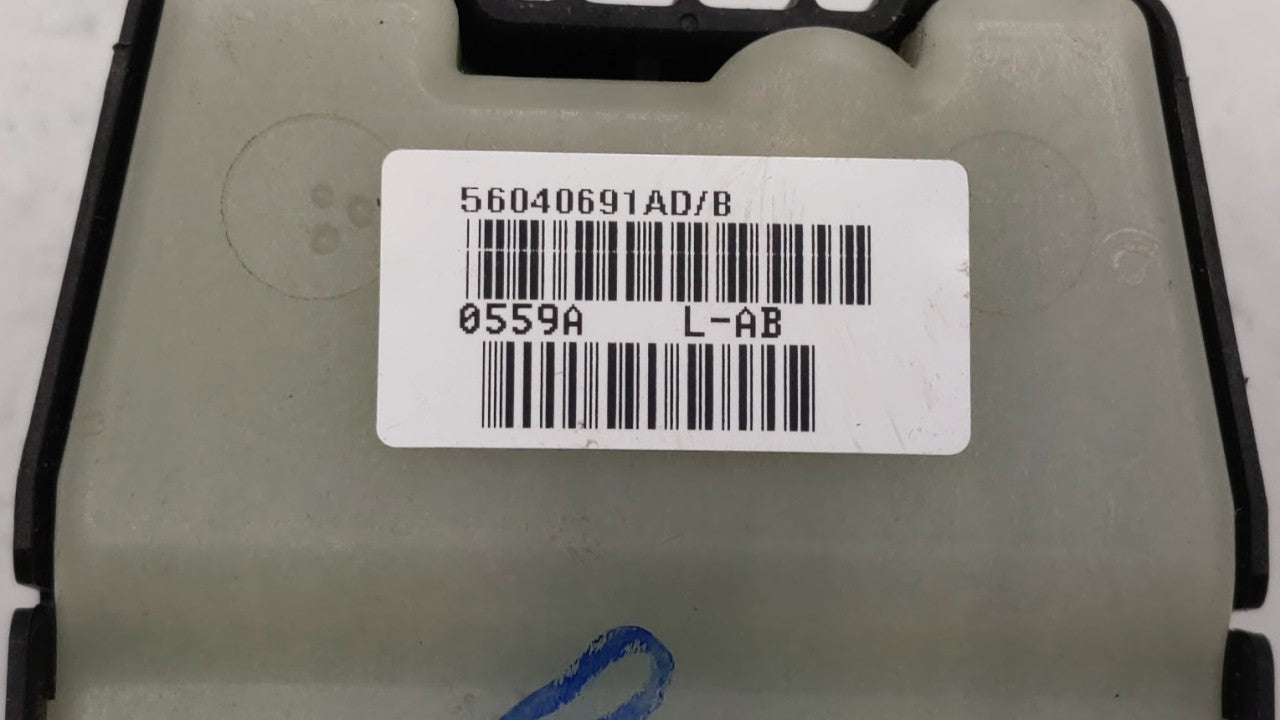 2007-2010 Dodge Caliber Master Power Window Switch Replacement Driver Side Left P/N:56040691AD/B Fits 2007 2008 2009 2010 OEM Used Auto Parts - Oemusedautoparts1.com