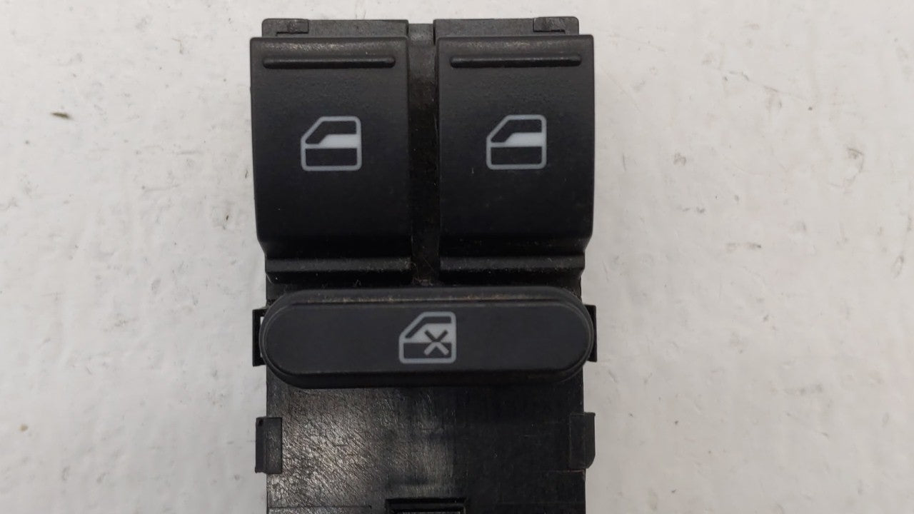 2006-2014 Volkswagen Golf Master Power Window Switch Replacement Driver Side Left P/N:3C1867171B 1K4 959 857 B Fits OEM Used Auto Parts - Oemusedautoparts1.com