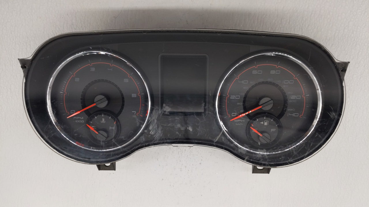 2014 Dodge Charger Instrument Cluster Speedometer Gauges P/N:P56054732AB 56054732AC Fits OEM Used Auto Parts - Oemusedautoparts1.com