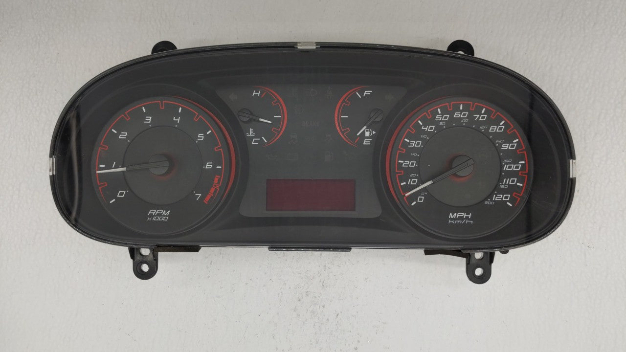 2015 Dodge Dart Instrument Cluster Speedometer Gauges P/N:M9-5LWH4R M9-5FG14R Fits OEM Used Auto Parts - Oemusedautoparts1.com