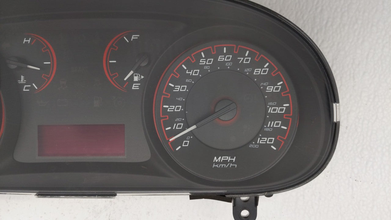 2015 Dodge Dart Instrument Cluster Speedometer Gauges P/N:M9-5LWH4R M9-5FG14R Fits OEM Used Auto Parts - Oemusedautoparts1.com