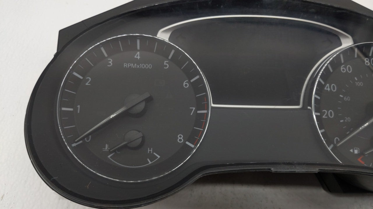 2016-2017 Nissan Altima Instrument Cluster Speedometer Gauges P/N:24810 9HS8B 24810 9HS8A Fits 2016 2017 OEM Used Auto Parts - Oemusedautoparts1.com