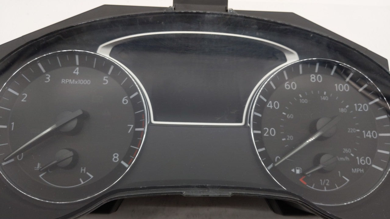 2016-2017 Nissan Altima Instrument Cluster Speedometer Gauges P/N:24810 9HS8B 24810 9HS8A Fits 2016 2017 OEM Used Auto Parts - Oemusedautoparts1.com