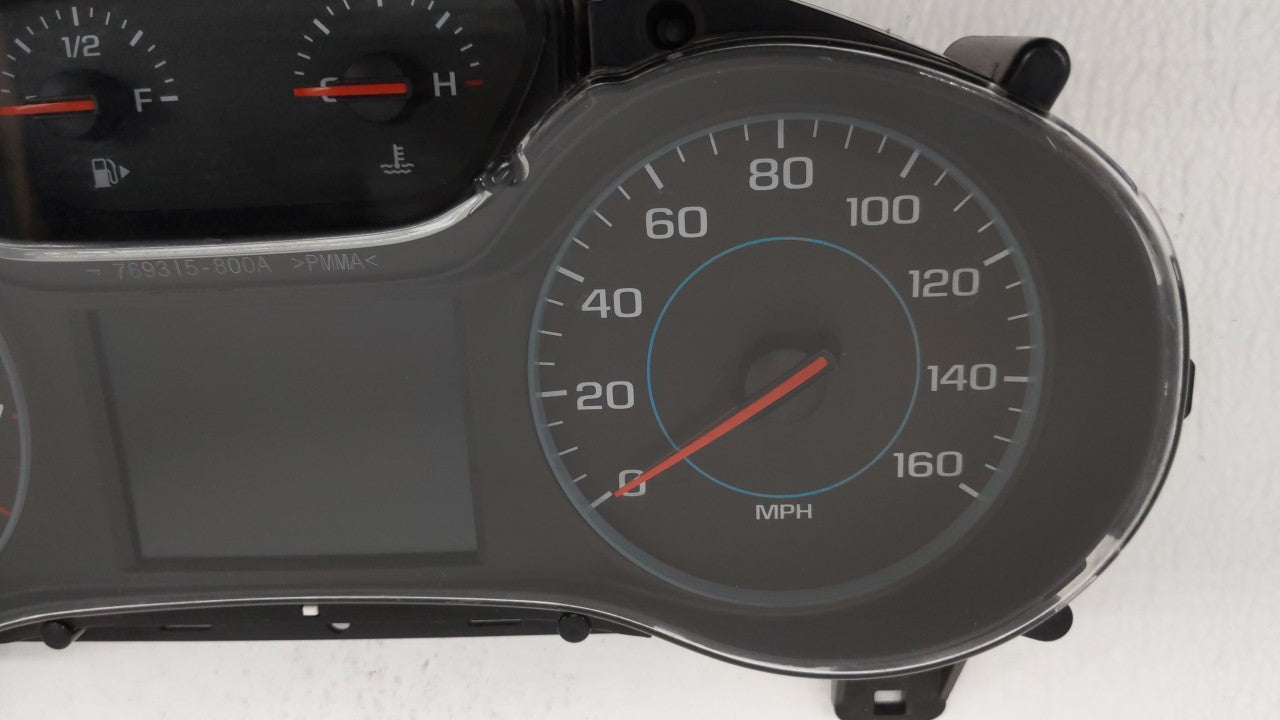 2017-2018 Chevrolet Cruze Instrument Cluster Speedometer Gauges P/N:39084636 Fits 2017 2018 OEM Used Auto Parts - Oemusedautoparts1.com