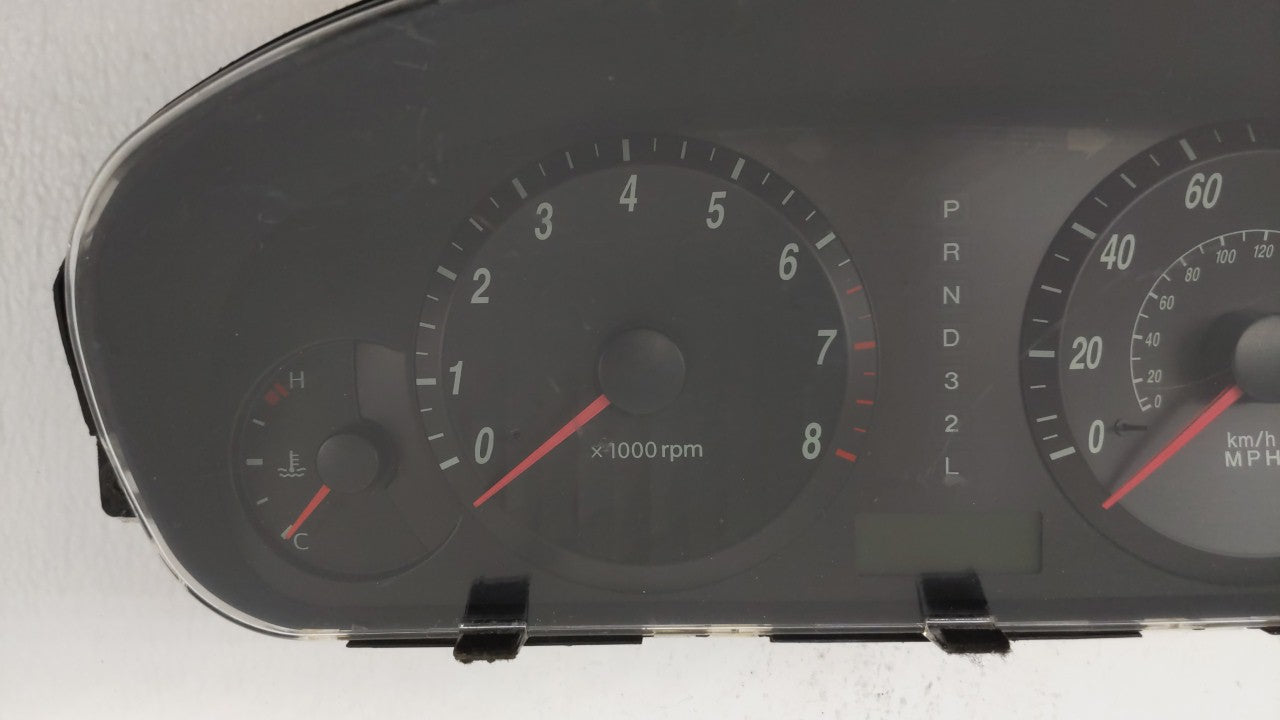 2004-2006 Hyundai Elantra Instrument Cluster Speedometer Gauges P/N:94004-2D031 Fits 2004 2005 2006 OEM Used Auto Parts - Oemusedautoparts1.com