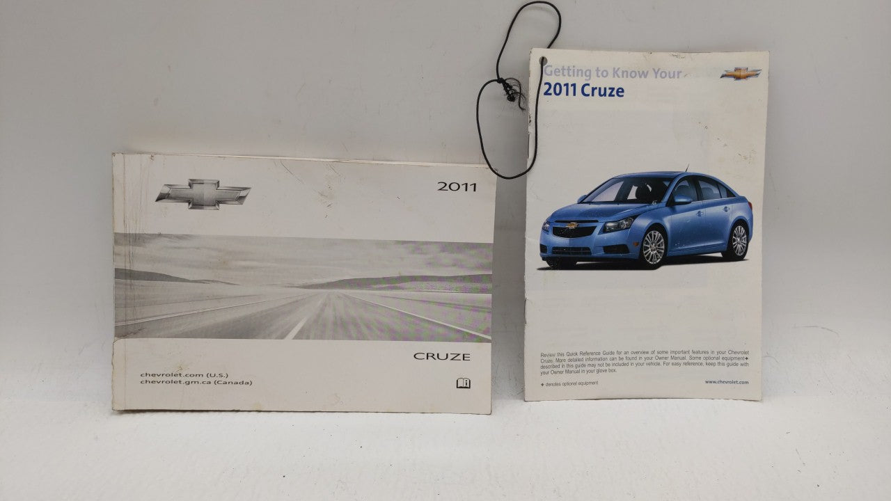 2011 Chevrolet Cruze Owners Manual Book Guide OEM Used Auto Parts - Oemusedautoparts1.com