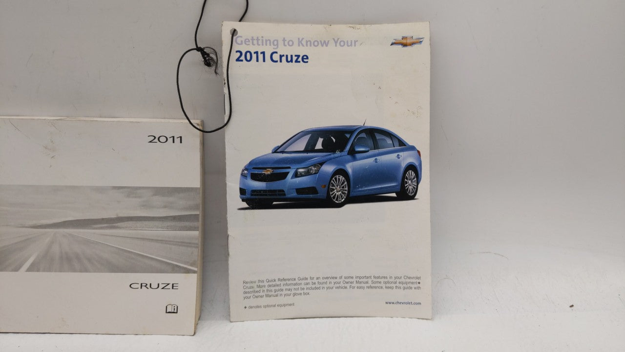 2011 Chevrolet Cruze Owners Manual Book Guide OEM Used Auto Parts - Oemusedautoparts1.com