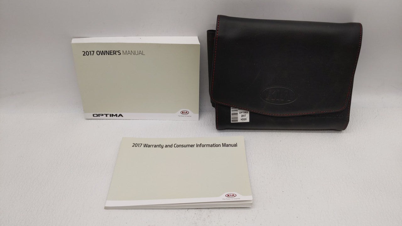 2017 Kia Optima Owners Manual Book Guide OEM Used Auto Parts - Oemusedautoparts1.com