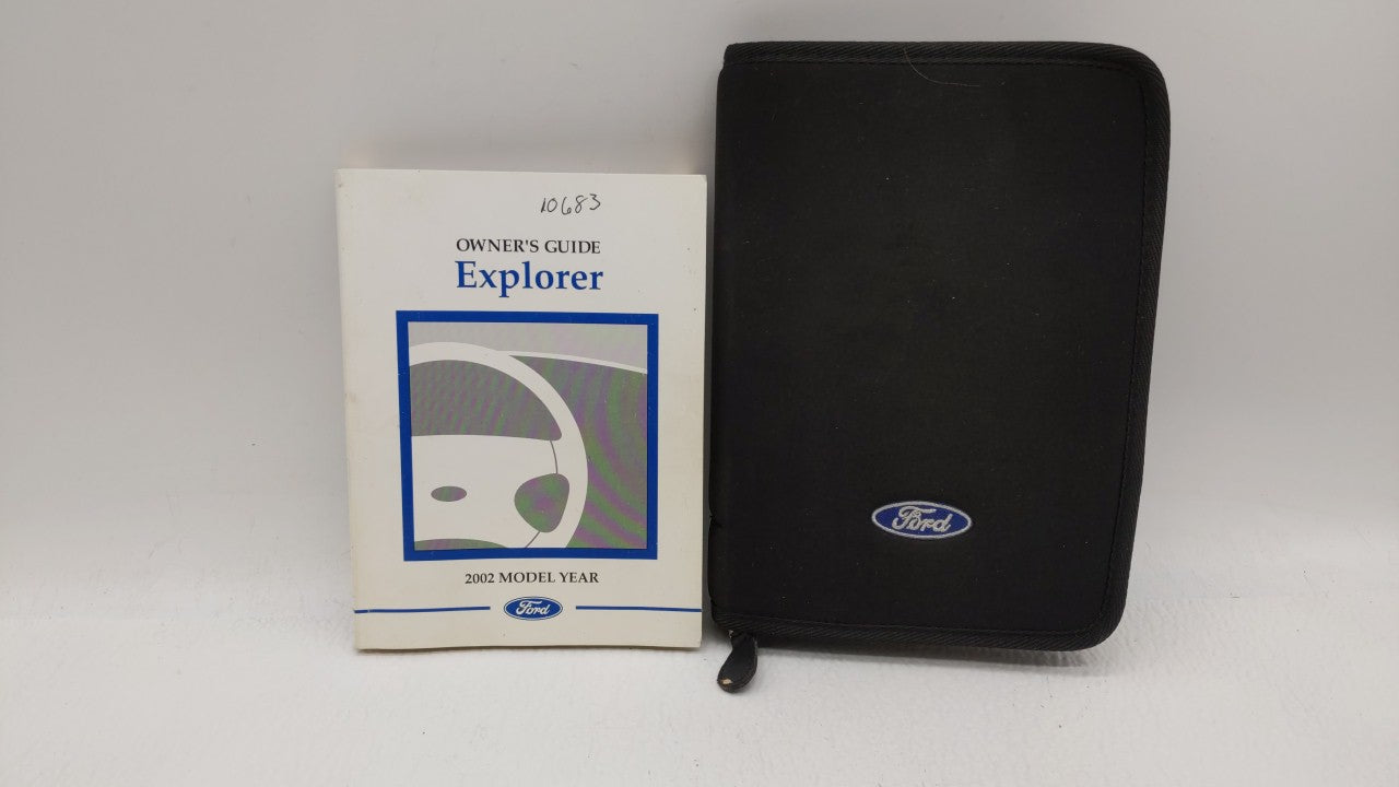 2002 Ford Explorer Owners Manual Book Guide OEM Used Auto Parts - Oemusedautoparts1.com