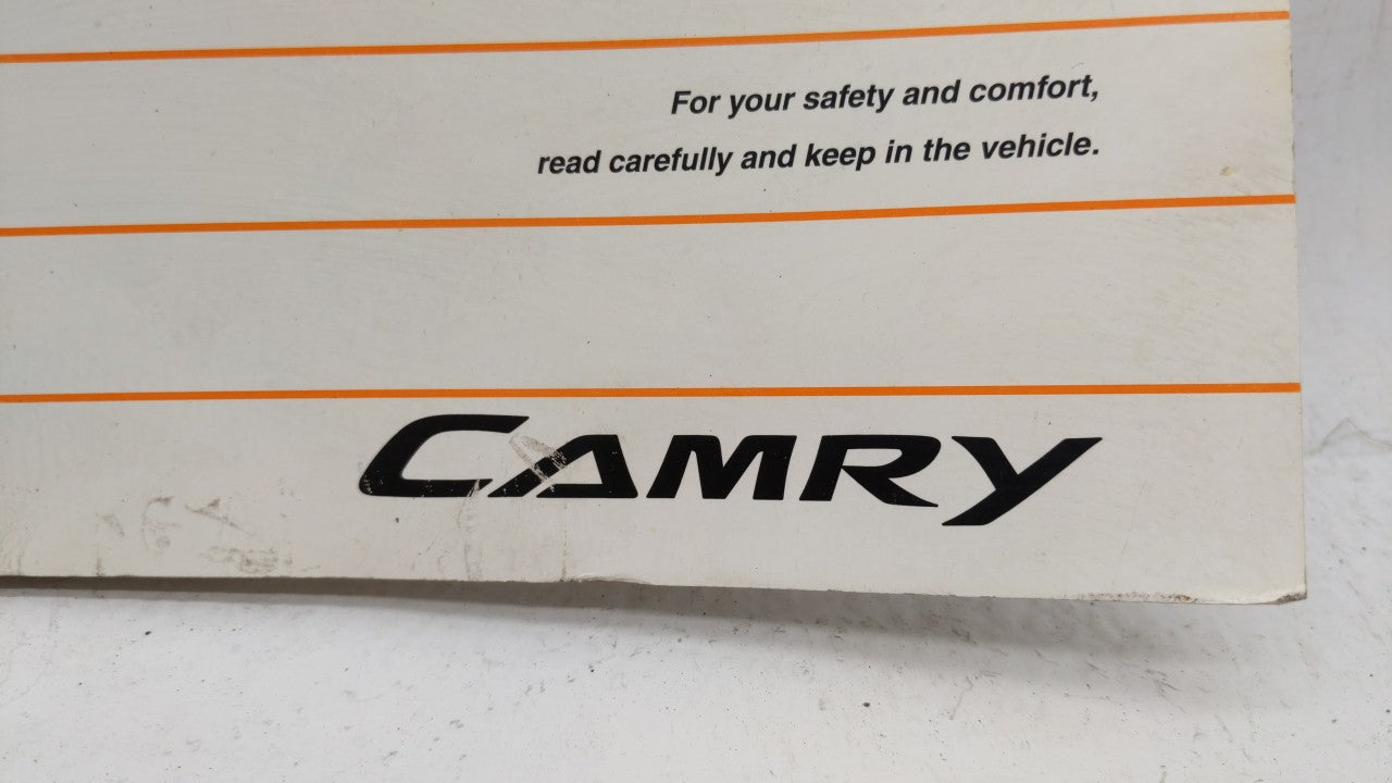 2007 Toyota Camry Owners Manual Book Guide OEM Used Auto Parts - Oemusedautoparts1.com