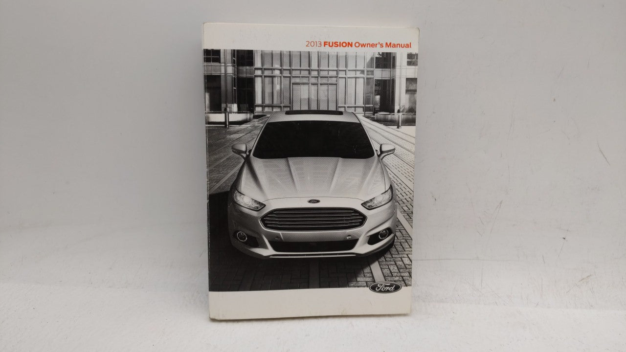 2013 Ford Fusion Owners Manual Book Guide OEM Used Auto Parts - Oemusedautoparts1.com