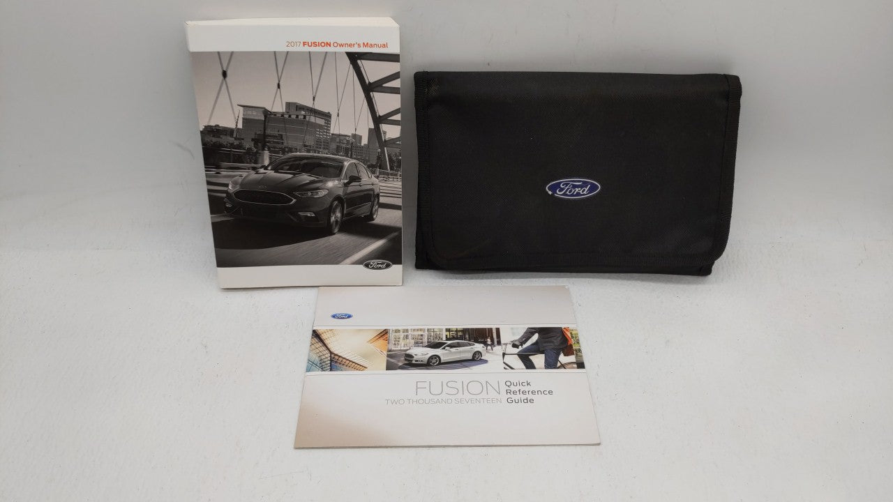 2017 Ford Fusion Owners Manual Book Guide OEM Used Auto Parts - Oemusedautoparts1.com