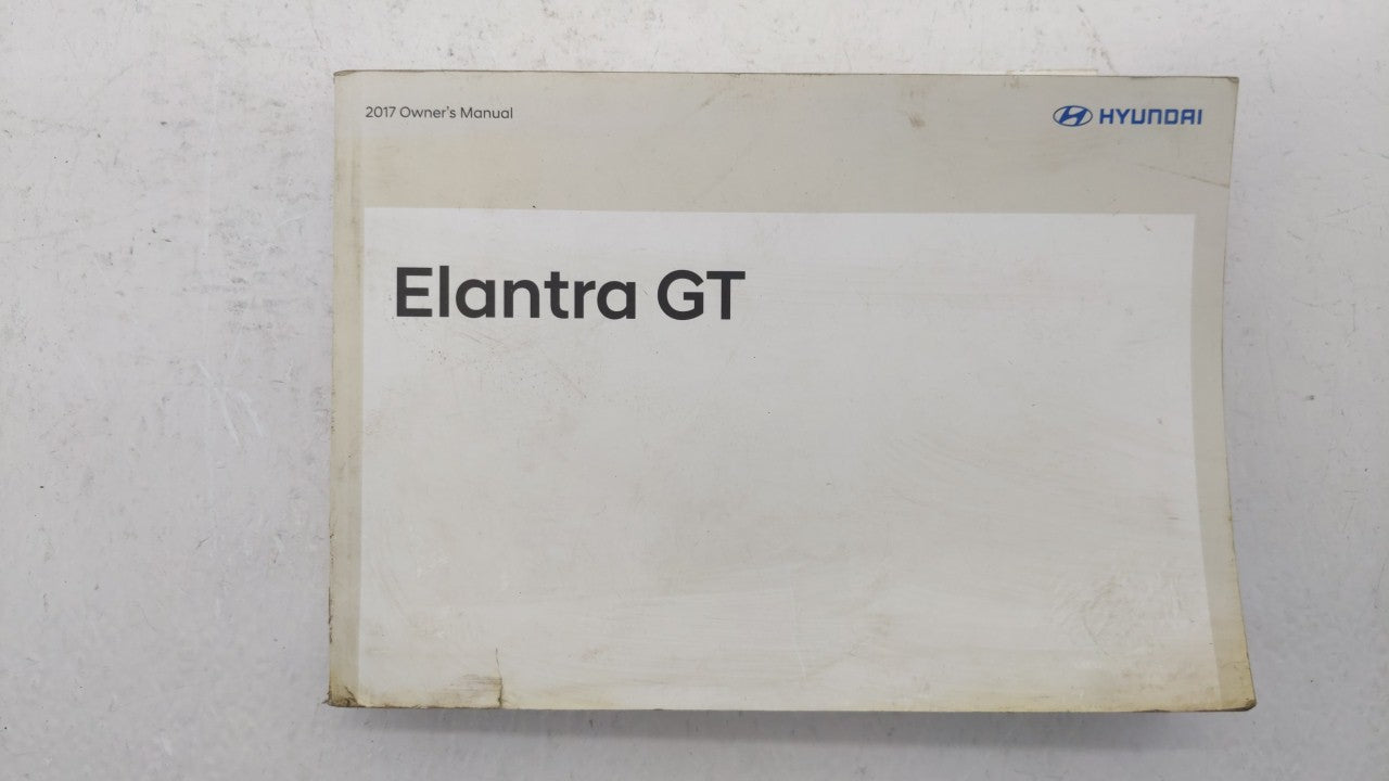 2017 Hyundai Elantra Gt Owners Manual Book Guide OEM Used Auto Parts - Oemusedautoparts1.com