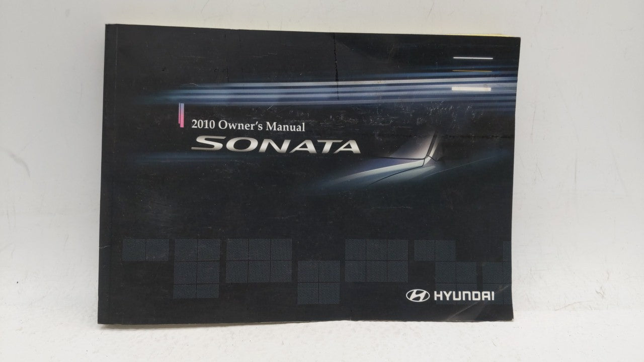 2010 Hyundai Sonata Owners Manual Book Guide OEM Used Auto Parts - Oemusedautoparts1.com