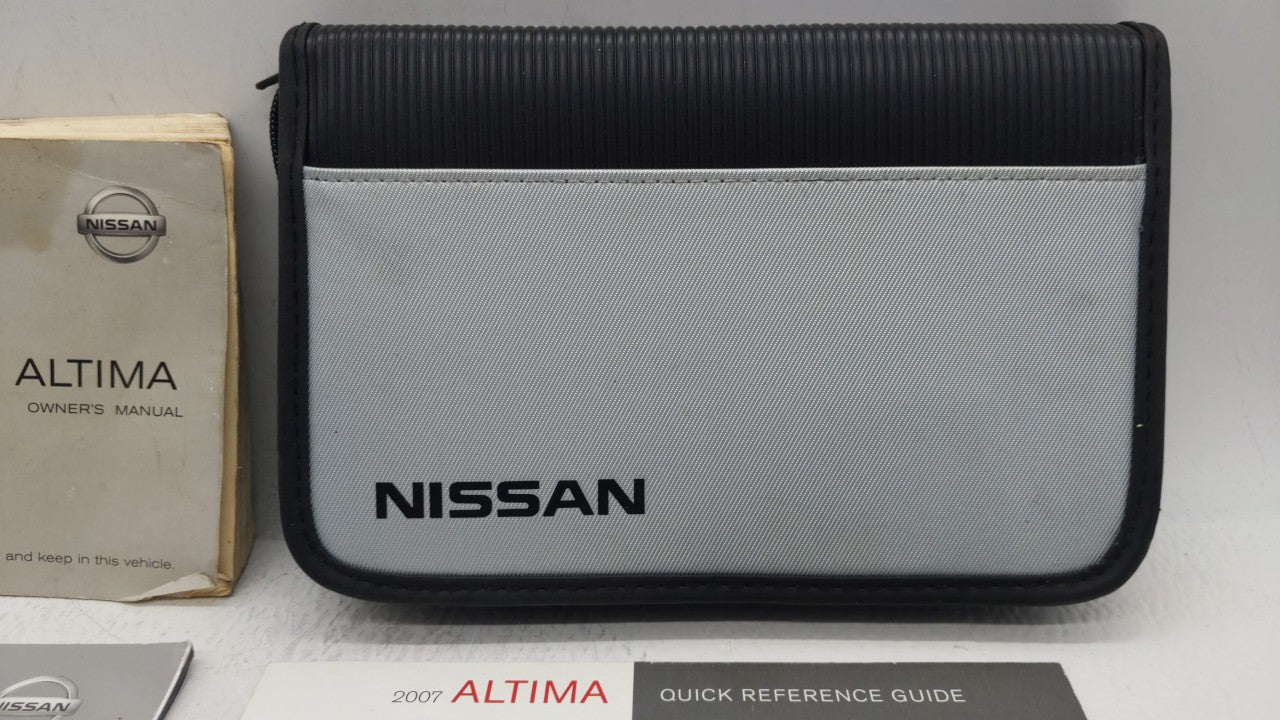 2007 Nissan Altima Owners Manual Book Guide OEM Used Auto Parts - Oemusedautoparts1.com