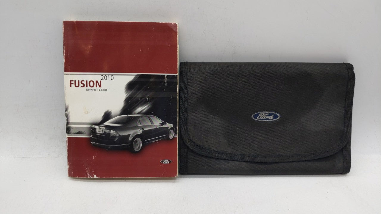 2010 Ford Fusion Owners Manual Book Guide OEM Used Auto Parts - Oemusedautoparts1.com