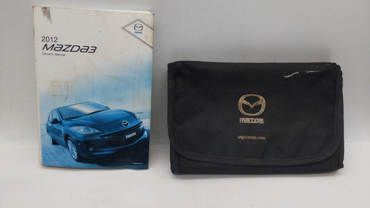 2012 Mazda 3 Owners Manual Book Guide OEM Used Auto Parts - Oemusedautoparts1.com