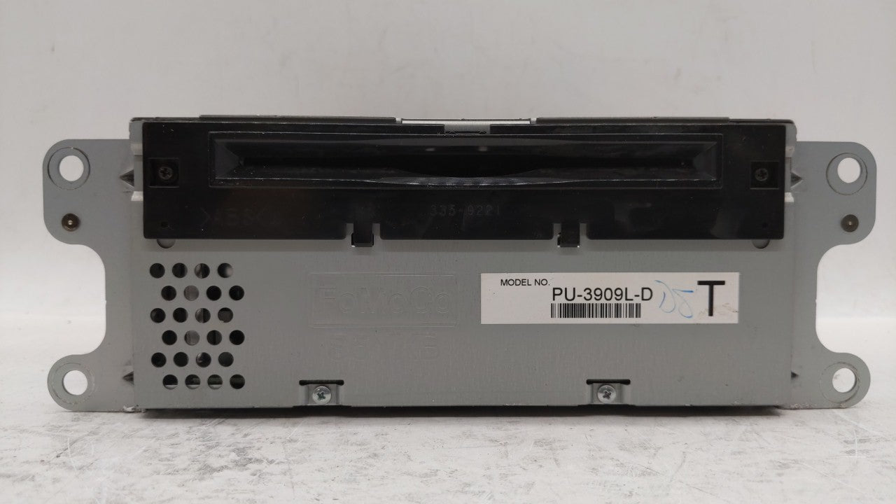 2015 Ford Explorer Radio AM FM Cd Player Receiver Replacement P/N:EB5T-19C107-GB Fits OEM Used Auto Parts - Oemusedautoparts1.com