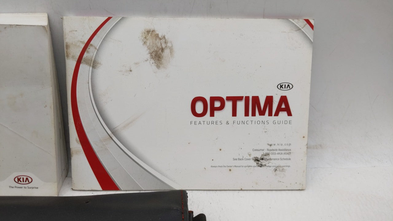 2015 Kia Optima Owners Manual Book Guide OEM Used Auto Parts - Oemusedautoparts1.com