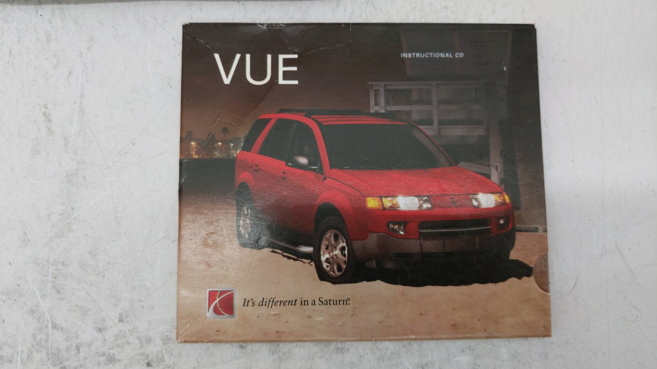 2004 Saturn Vue Owners Manual Book Guide OEM Used Auto Parts - Oemusedautoparts1.com