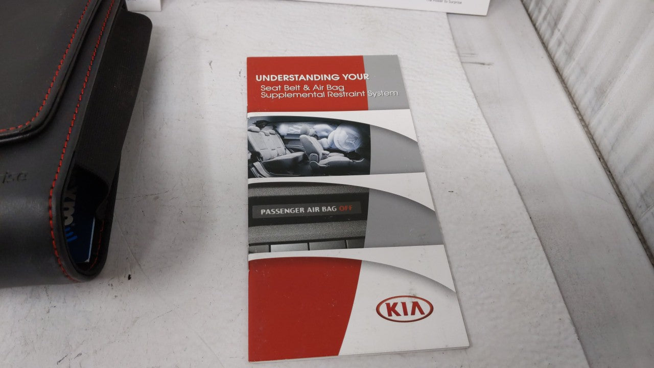 2016 Kia Optima Owners Manual Book Guide OEM Used Auto Parts - Oemusedautoparts1.com