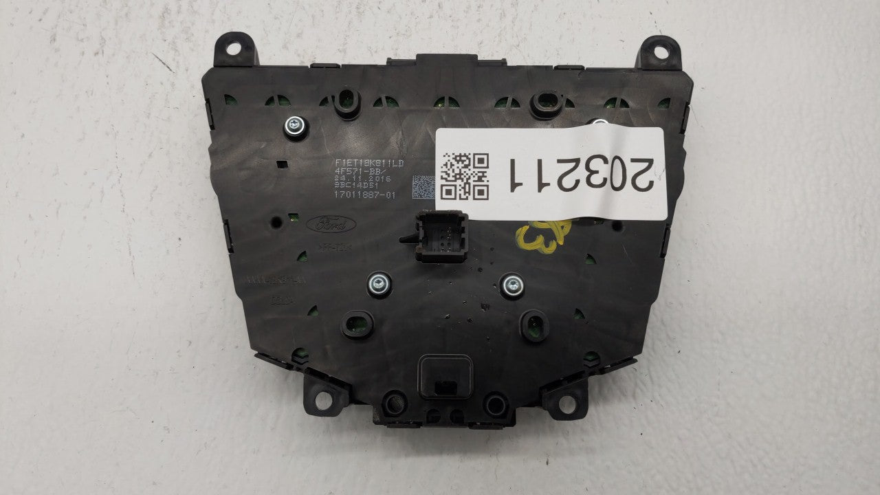 2017-2019 Ford Escape Radio Control Panel - Oemusedautoparts1.com