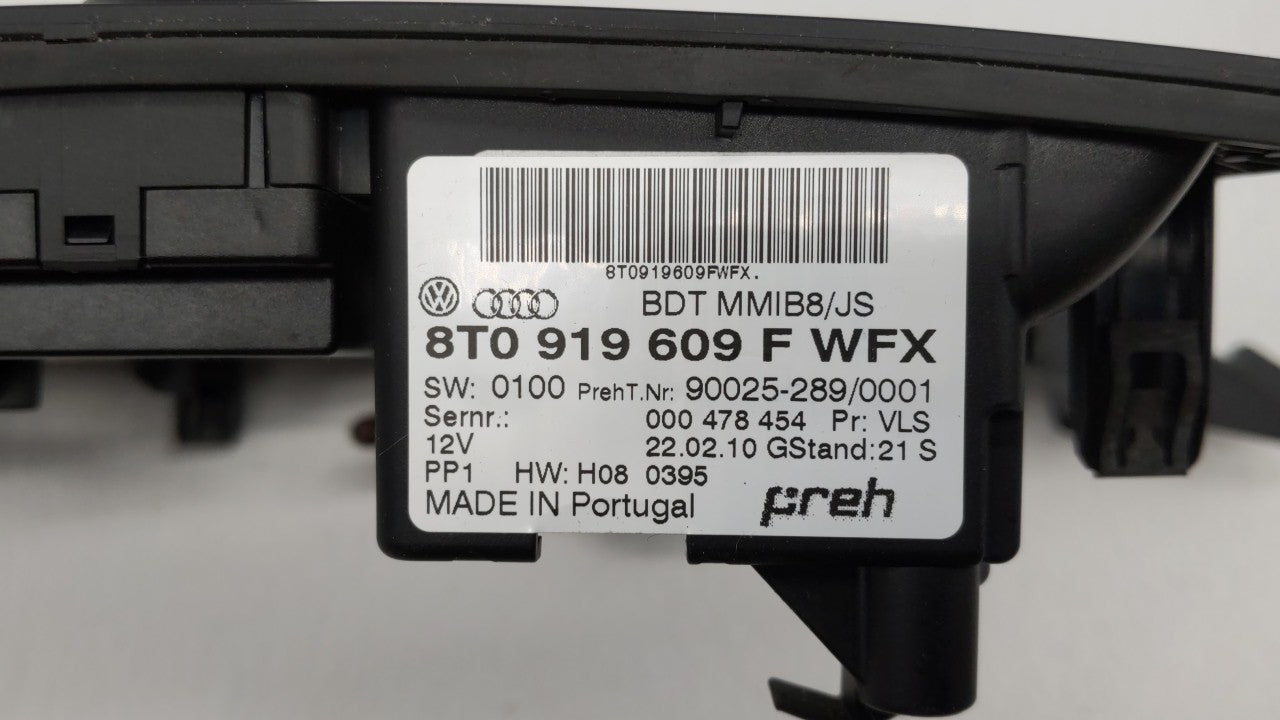 2010-2012 Audi A5 Radio Control Panel - Oemusedautoparts1.com
