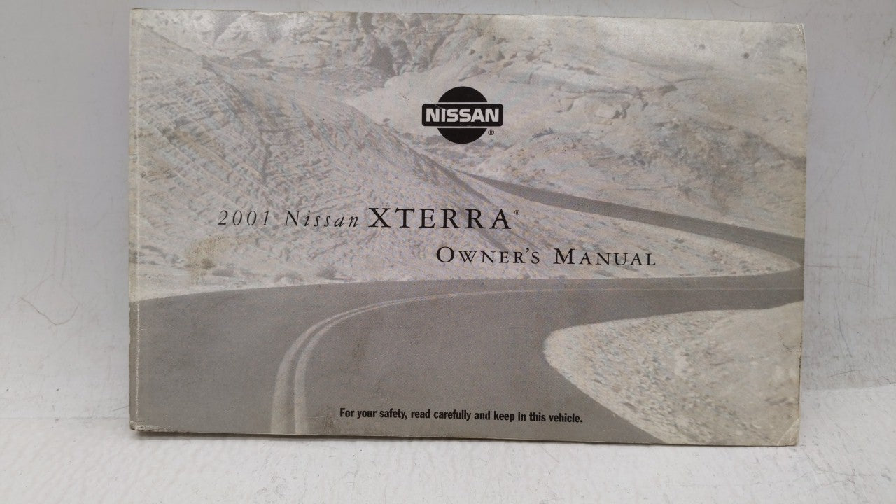 2001 Nissan Xterra Owners Manual Book Guide OEM Used Auto Parts - Oemusedautoparts1.com