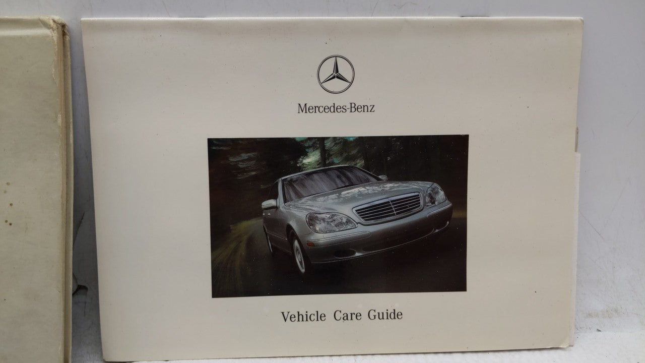 2000 Mercedes-Benz Ml250 Owners Manual Book Guide OEM Used Auto Parts - Oemusedautoparts1.com